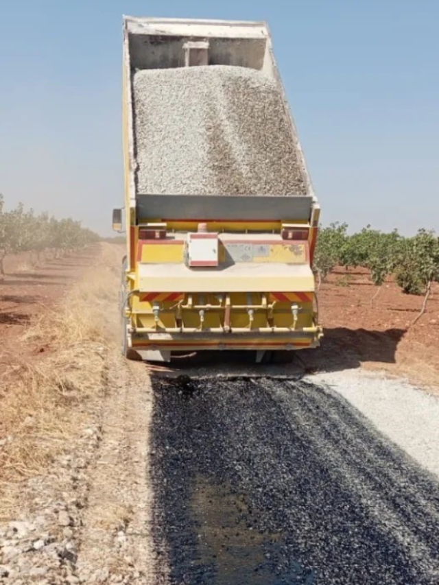 Kırsallardaki Yol Problemlerine Nizip Belediyesinden Çözüm