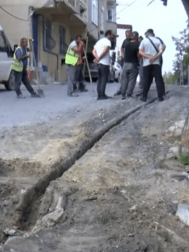 Çıksorut da Doğalgaz Borusu Patladı