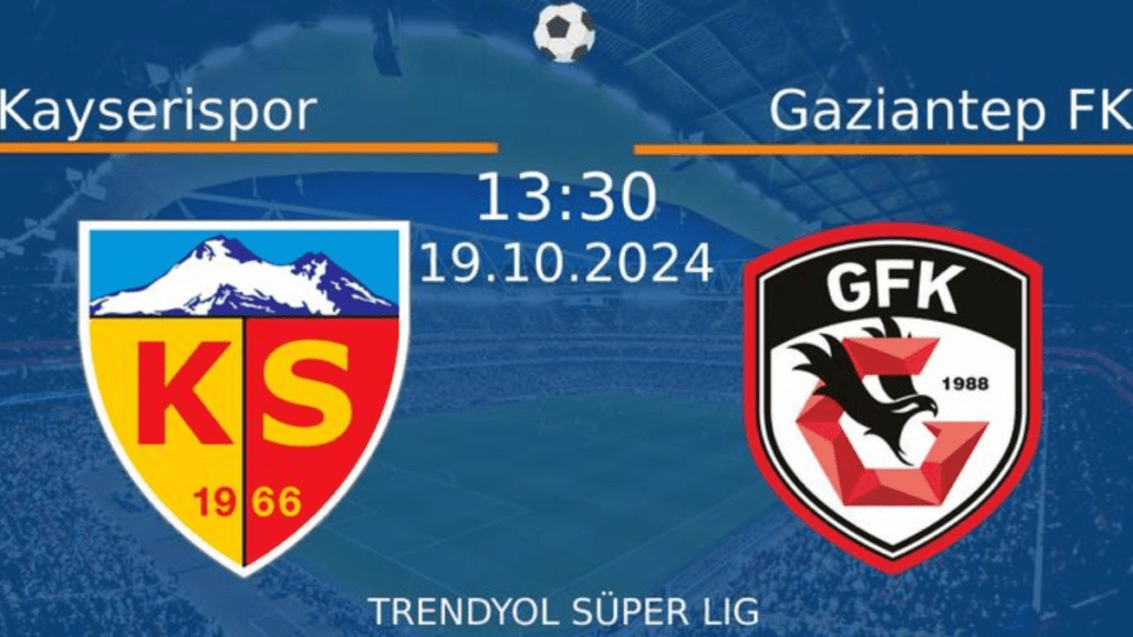 Kayserispor-Gaziantep FK Maçı 19 Ekim