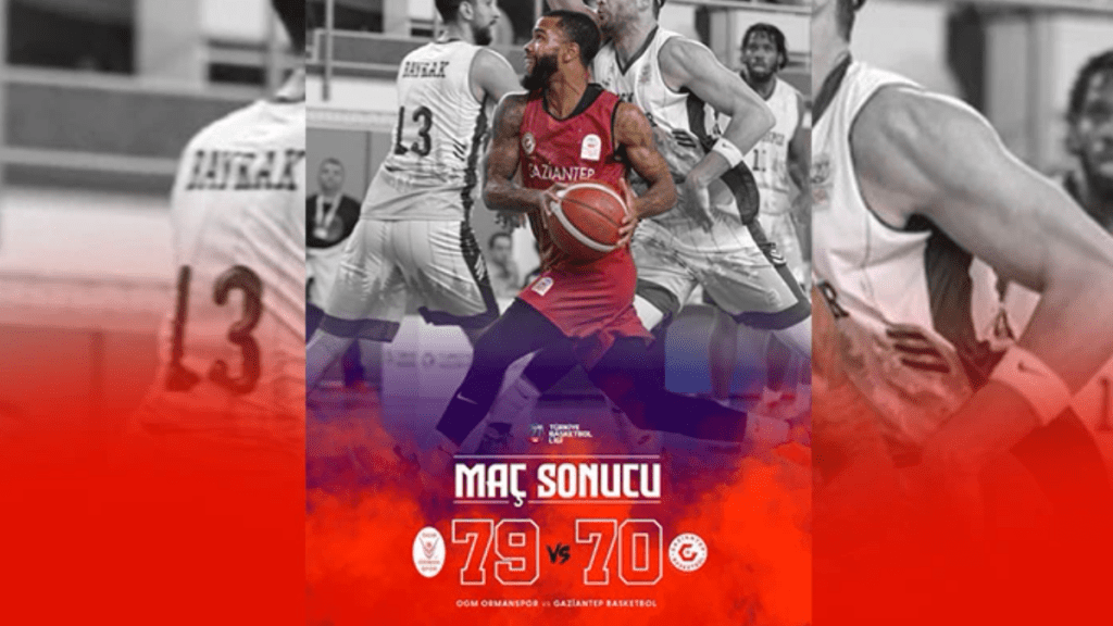 Gaziantep Basketbol 79-70 Mağlup