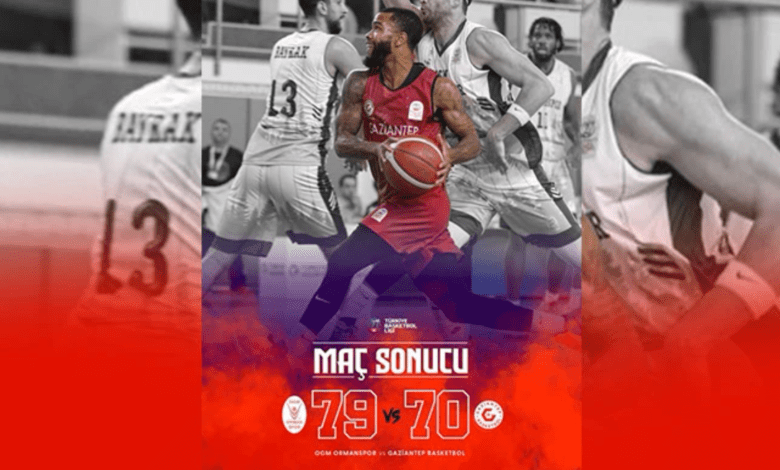 Gaziantep Basketbol 79-70 Mağlup