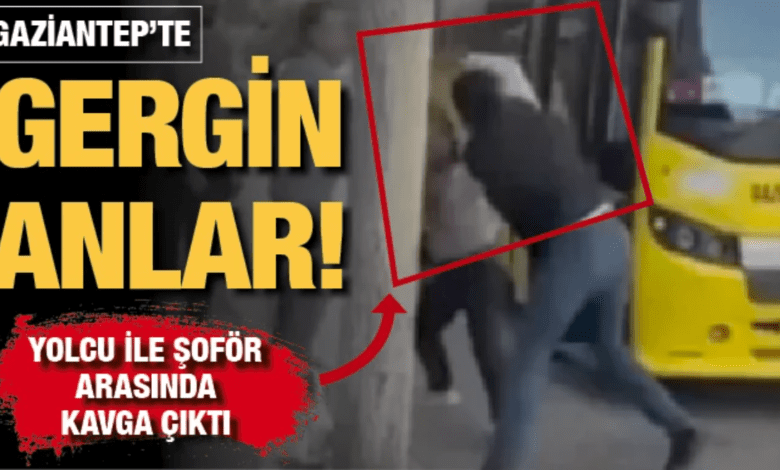 Şehir Merkezinde Yolcu Şoför Kavgası 27