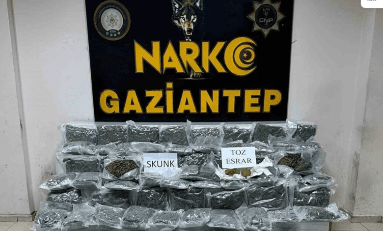 Narkotik den Büyük Başarı 86 Kg Skunk 37 Kg Metamfetamin