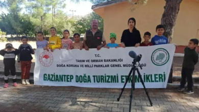 Gaziantep İslahiye de Öğrenciler Kuşları Gözlemledi 27