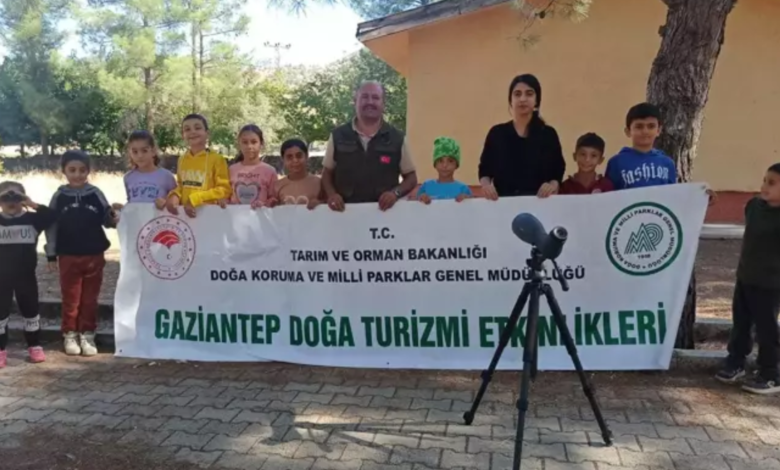 Gaziantep İslahiye de Öğrenciler Kuşları Gözlemledi 27