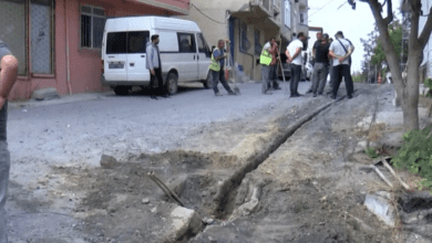 Çıksorut da Doğalgaz Borusu Patladı 27