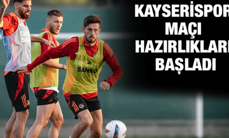 Gaziantep FK Kayserispor Maçına Hazırlanıyor 27