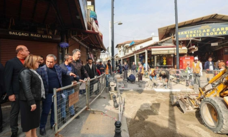 Gaziantep te Karagöz - Eskisaray Caddesi Yenileniyor