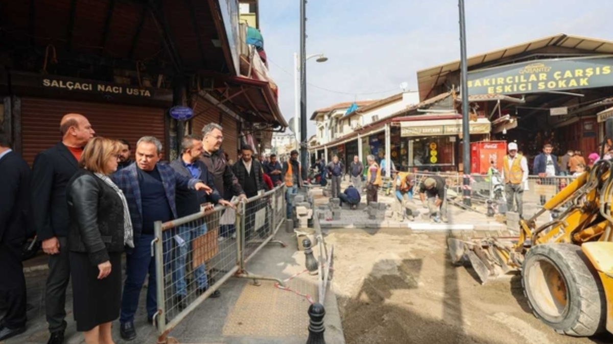 Gaziantep te Karagöz - Eskisaray Caddesi Yenileniyor