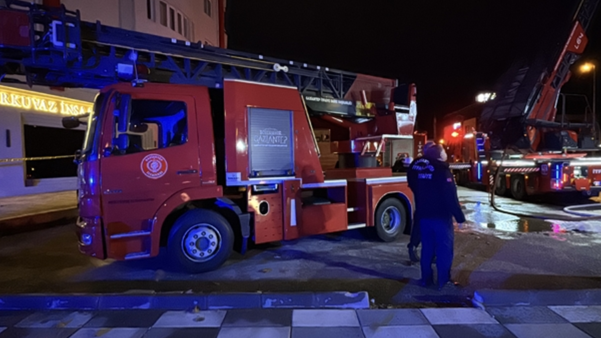 Gaziantep te Mobilya Deposunda Yangın