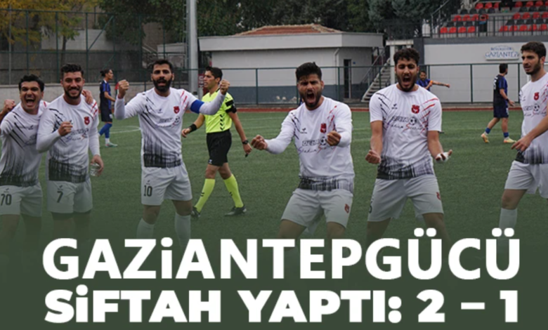 Gaziantep Spor BAL da 2 - 1 Galip