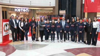 Gaziantep Sanko Okulları Öğrencilerinden Sanko Park Avm de Sergi