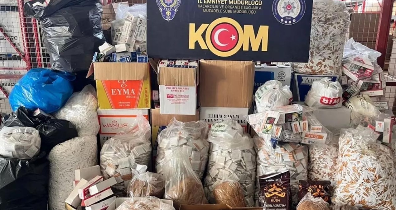 Adana'da Kaçakçılık Operasyonu: 348 Kilogram Pipo Tütünü Ele Geçirildi