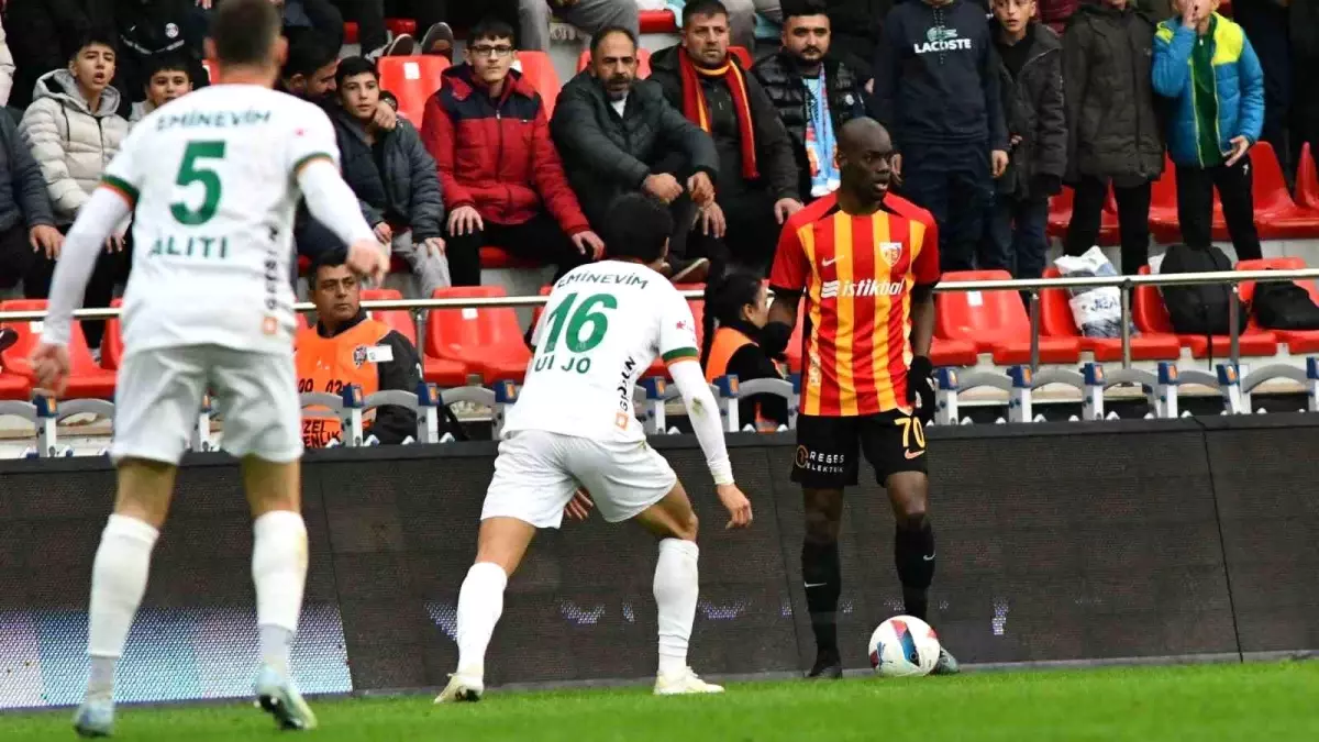 Aylton Boa Morte, Kayserispor'un Alanyaspor'u Yenmesinde Önemli Rol Oynadı