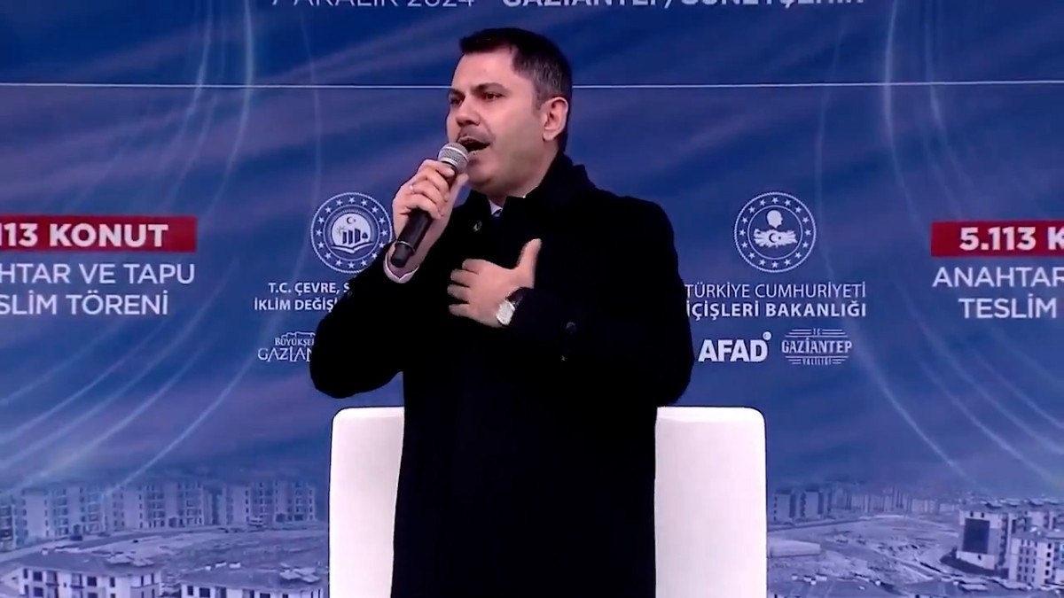 Bakan Murat Kurum'dan Deprem Konutları Hakkında Açıklamalar