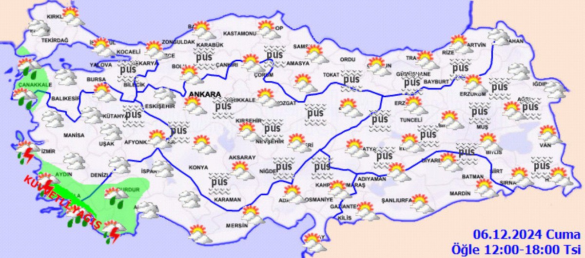 Bugün Hava Durumu: Sıcak ve Güneşli, Ancak Ara Ara Yağışlı