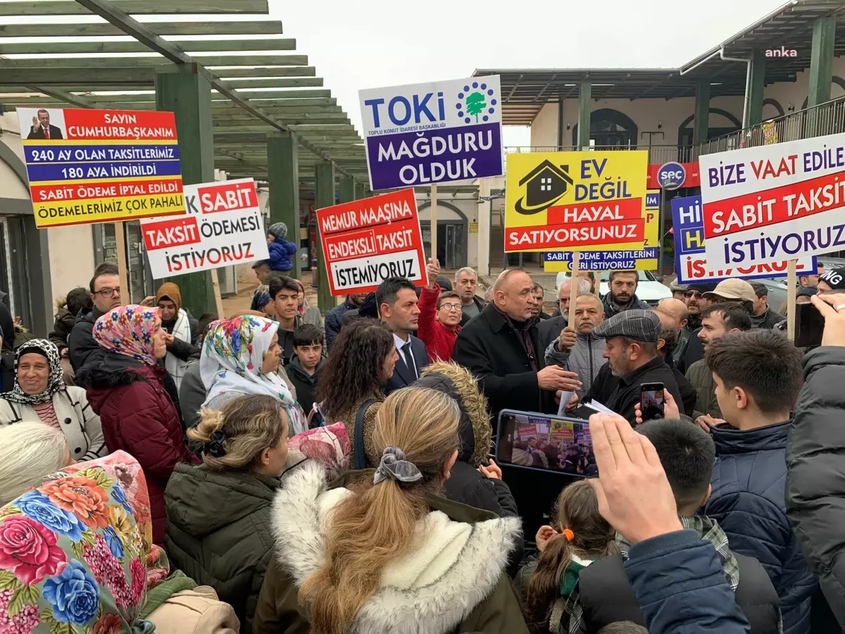 CHP'li Melih Meriç'ten TOKİ Mağdurlarına Destek Çağrısı