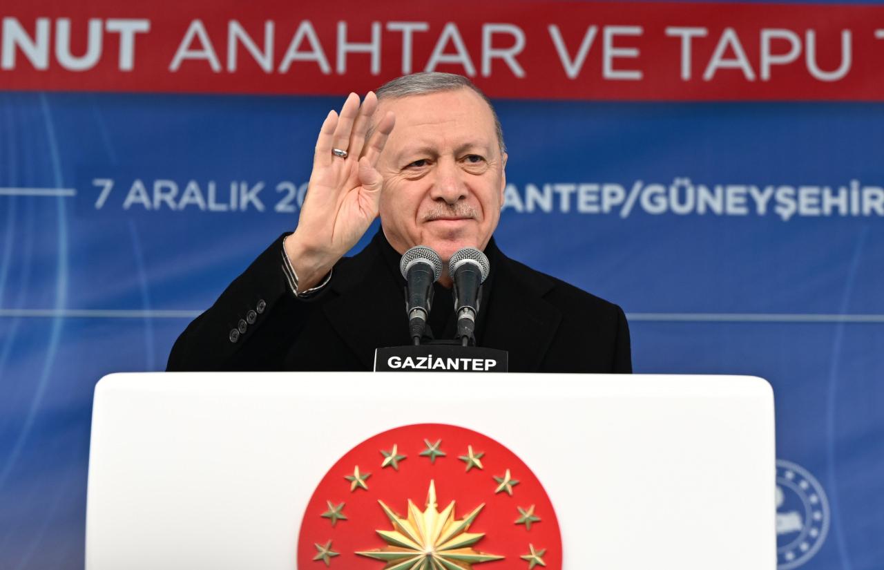 Cumhurbaşkanı Erdoğan, Gaziantep'te Deprem Konutları Teslim Töreninde Konuştu