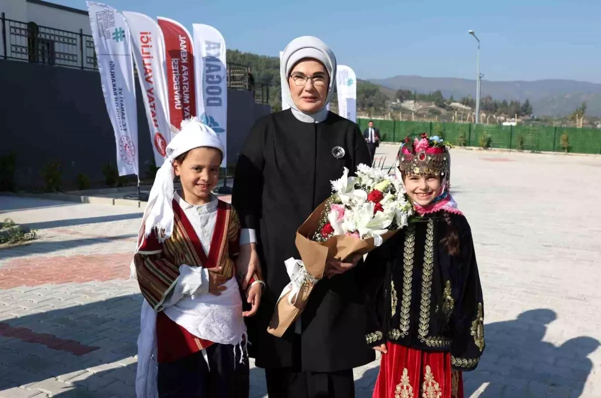 Emine Erdoğan, Hatay Engelli Sosyal Girişimcilik Merkezi'nin Açılışını Yaptı