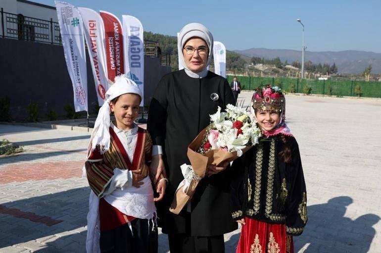 Emine Erdoğan, Hatay'da Engelli Sosyal Girişimcilik Merkezini Açtı