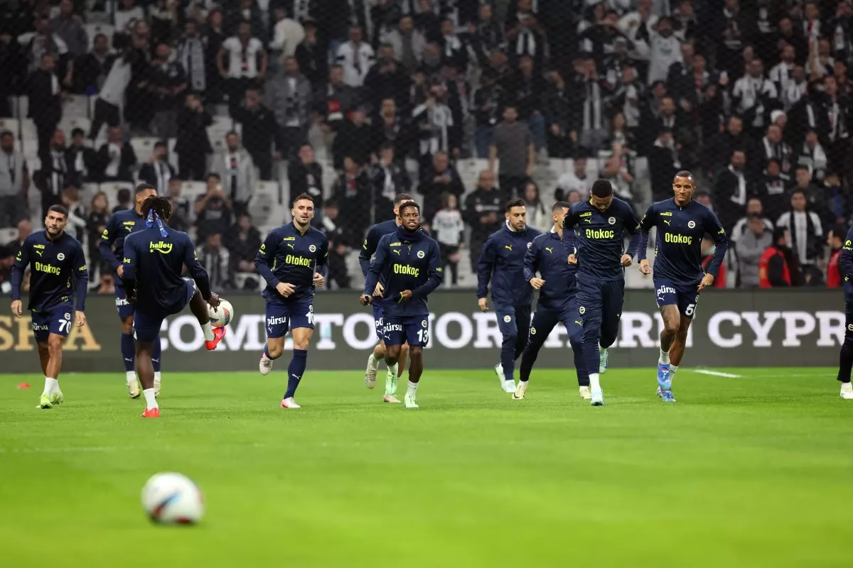 Fenerbahçe Beşiktaş Derbisinde 5 Değişiklikle Başladı