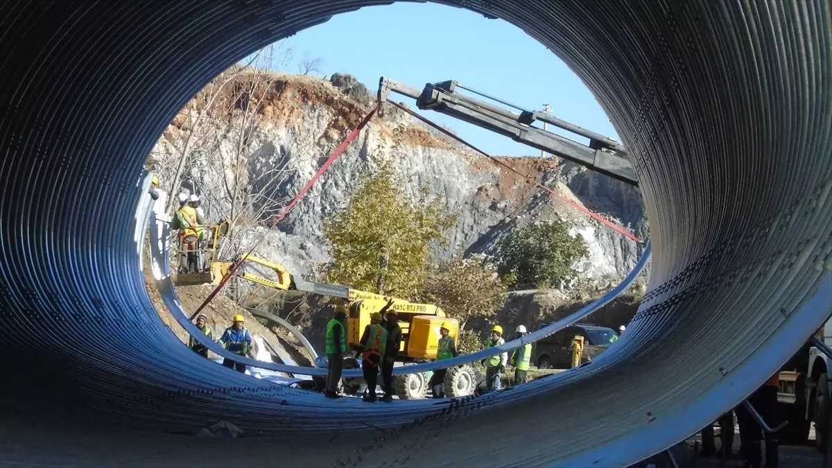 Gaziantep İslahiye'de Yeni Tünel İnşaatı Başladı