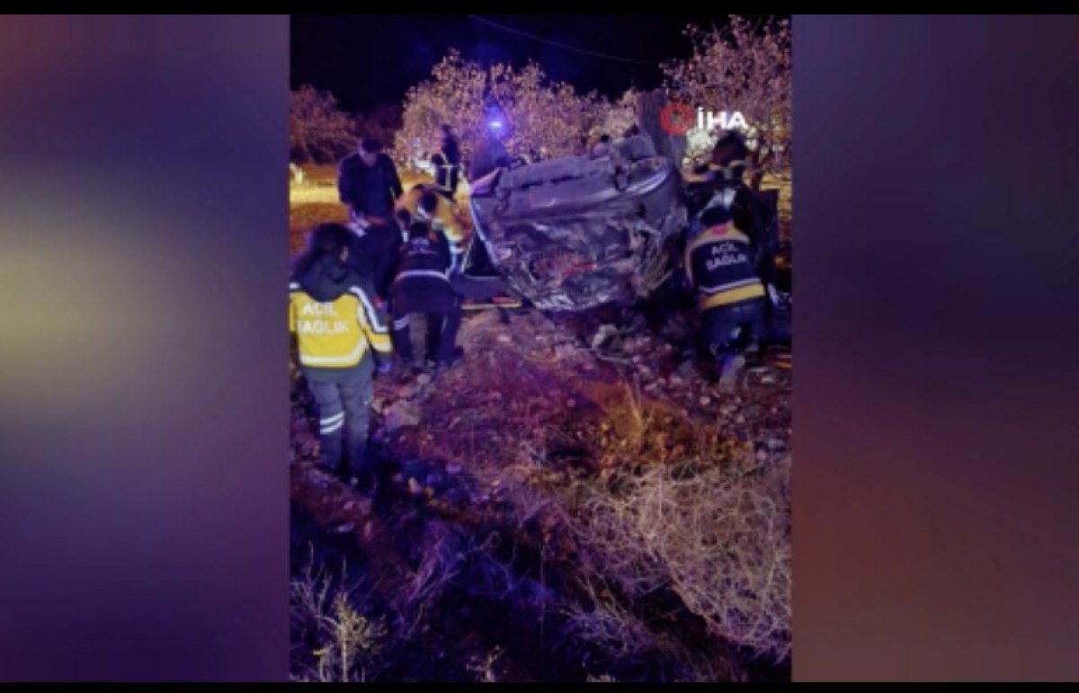 Gaziantep'te Takla Atan Otomobilde 3 Kişi Hayatını Kaybetti