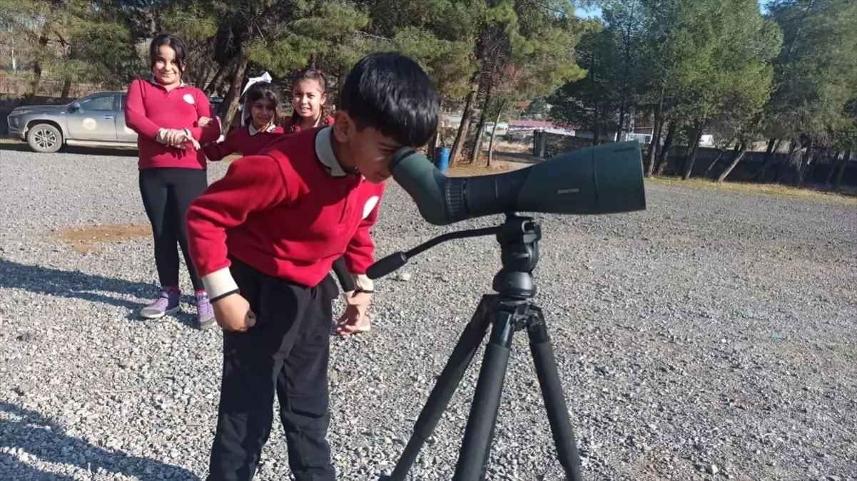 İslahiye'de Öğrencilere Doğa Eğitimi Verildi