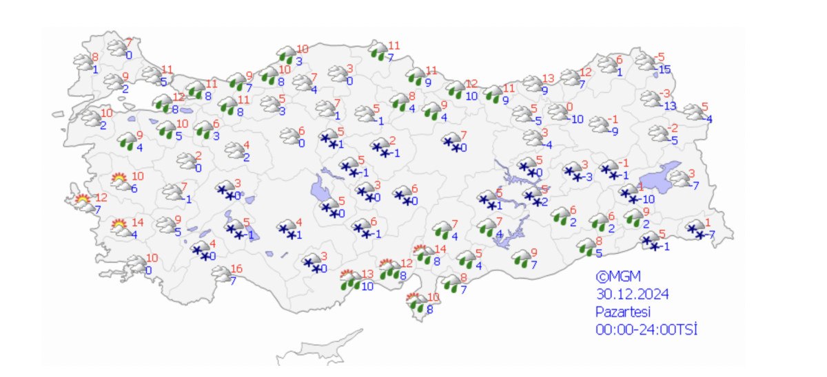 İstanbul'da Sıcaklıklar 5 Derece Düşüyor, Hava Durumu Uyarıları Yapıldı