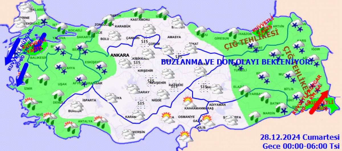 İstanbul'da Sıcaklıklar 5 Derece Düşüyor, Hava Durumu Uyarıları Yapıldı