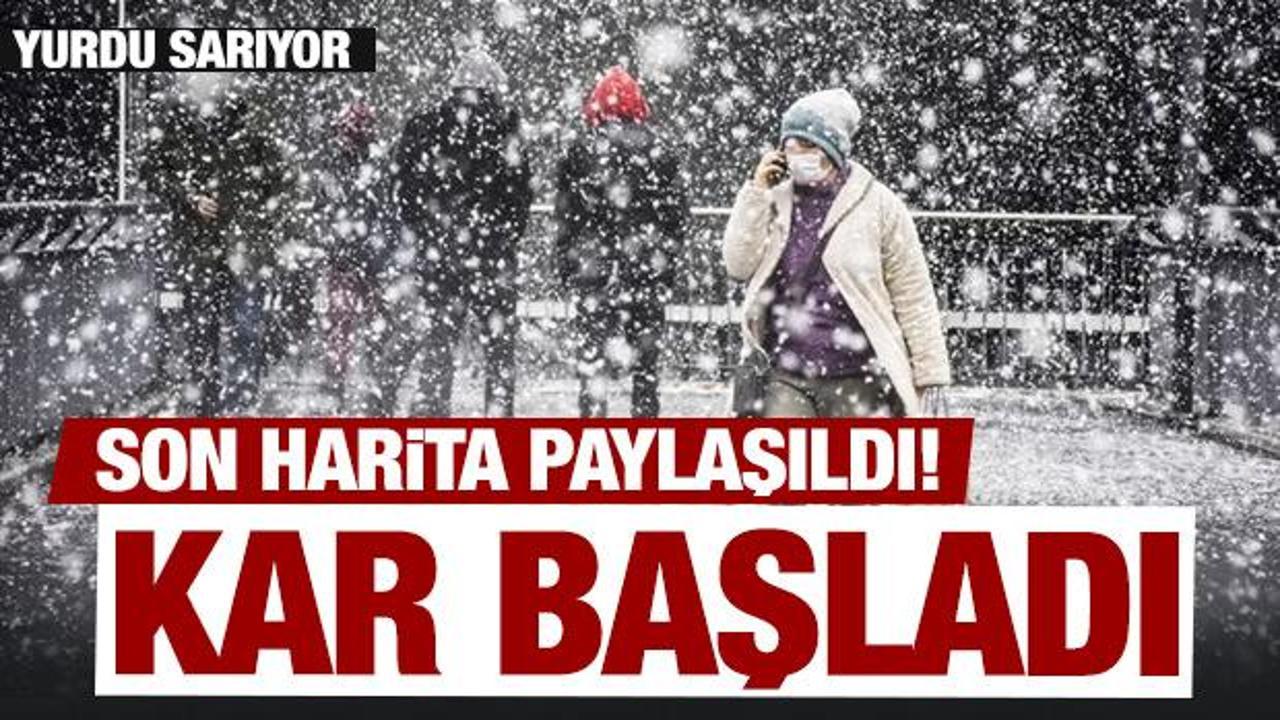 Kar Yağışı ve Meteoroloji'den Uyarılar