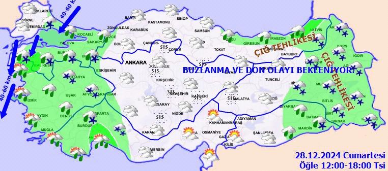 Kar Yağışı ve Meteoroloji'den Uyarılar