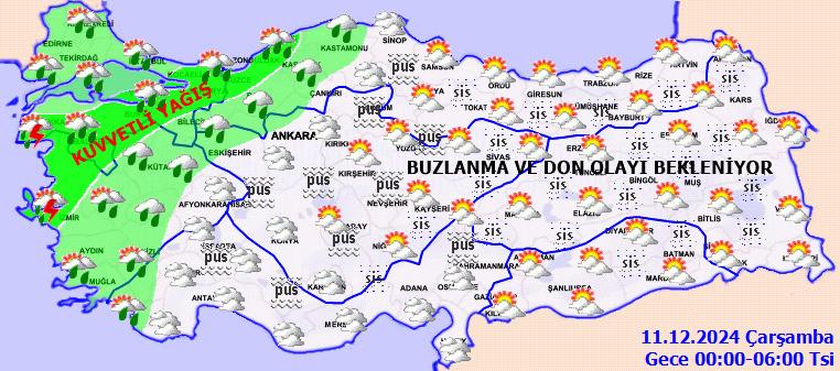 Meteoroloji Uyardı: İstanbul ve 10 İl İçin Don Alarmı!