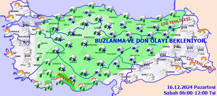 Meteoroloji'den Kar Uyarısı: Ankara ve Diğer İllerde Hava Durumu