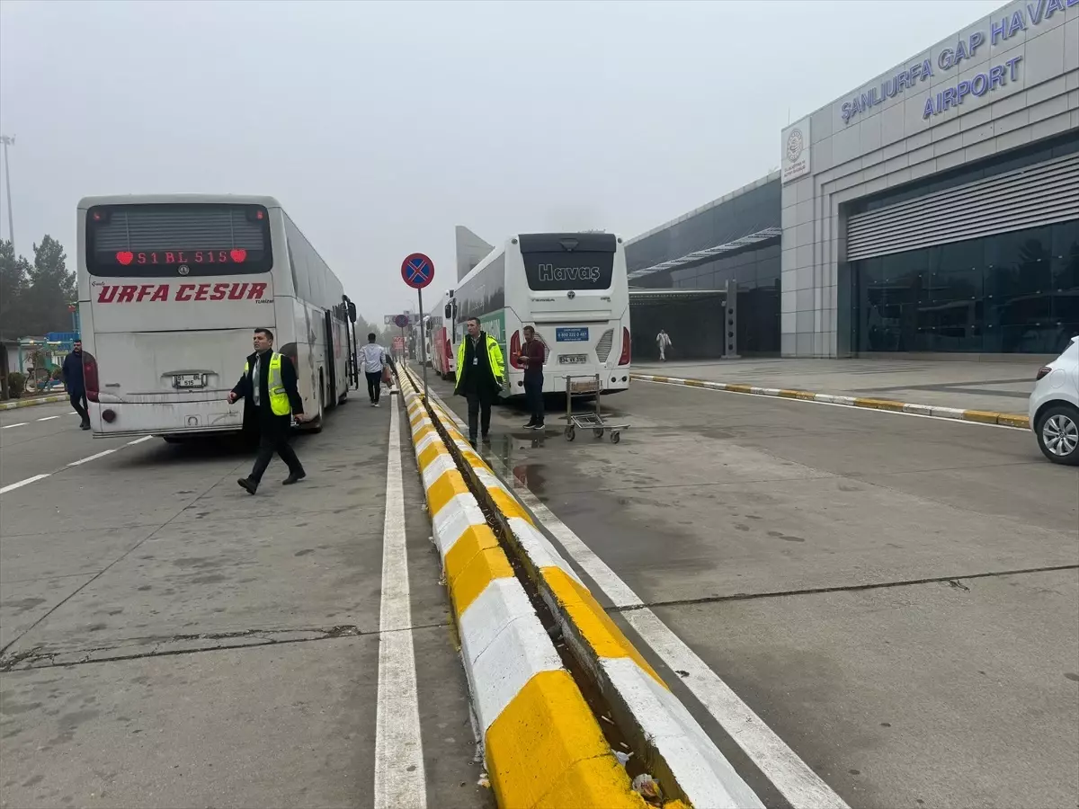 Şanlıurfa'da Yoğun Sis Nedeniyle Uçuş İptalleri