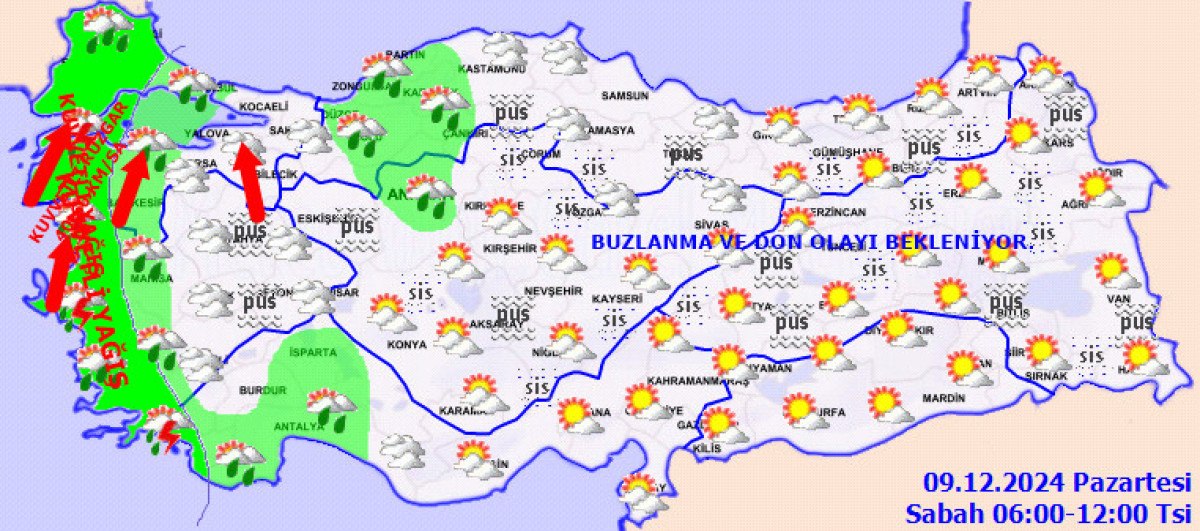 Yeni Haftada Hava Durumu ve Yağış Uyarıları