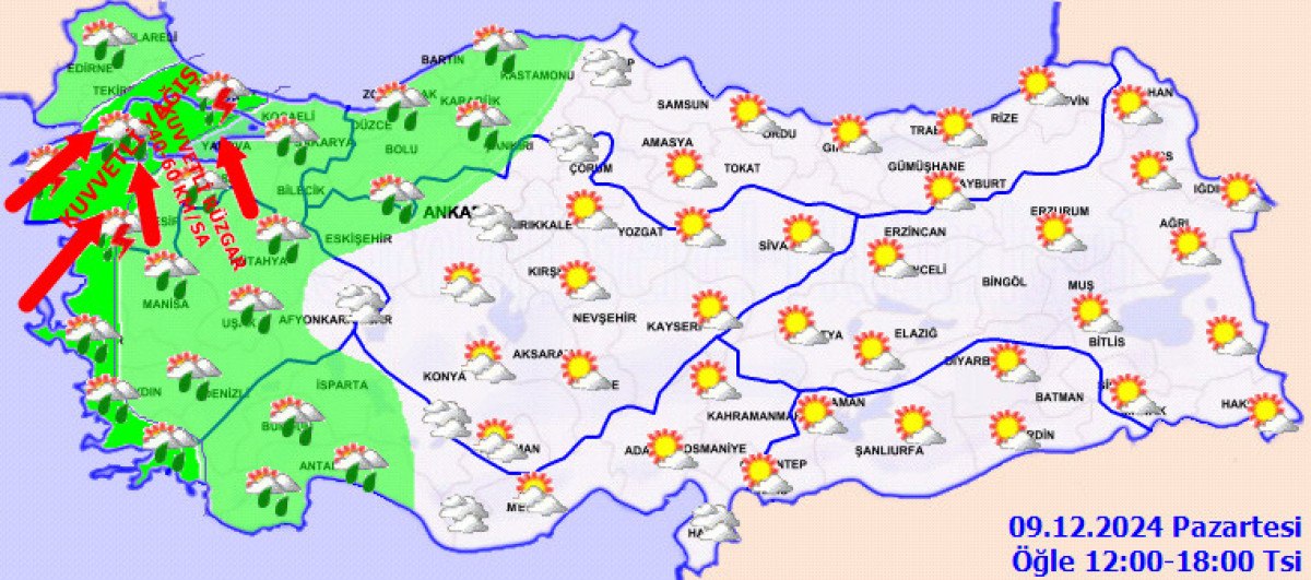 Yeni Haftada Hava Durumu ve Yağış Uyarıları