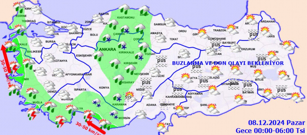 Yurt Genelinde Hava Durumu ve Beklentiler