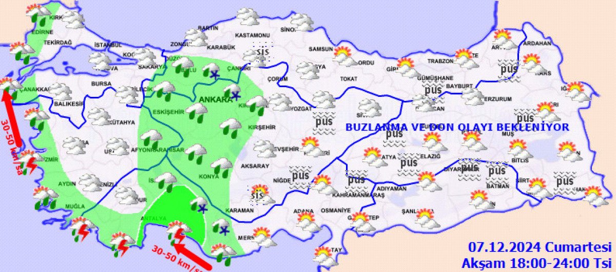 Yurt Genelinde Hava Durumu ve Beklentiler