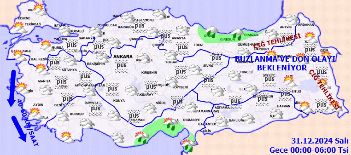 Yurtta Hava Durumu: Yağışlı Hava Etkisini Sürdürüyor