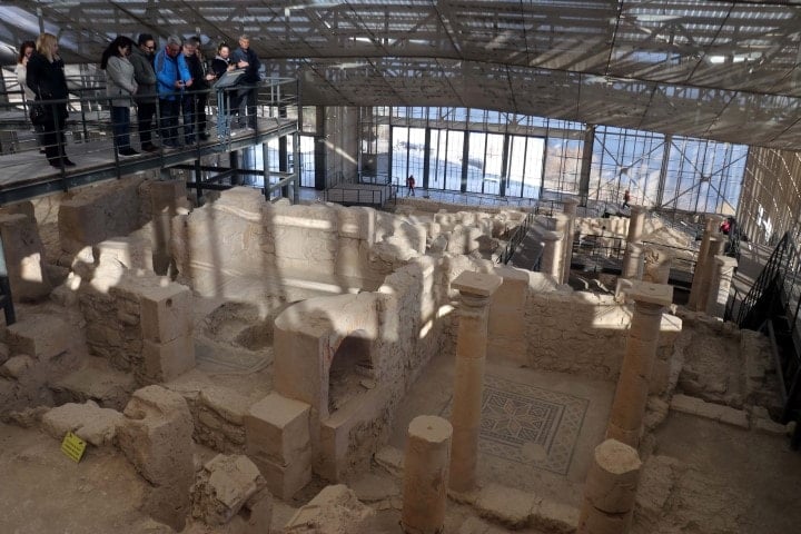 Zeugma Antik Kenti'nde Muzalar Roma Evi'nin Restorasyonu Tamamlanıyor