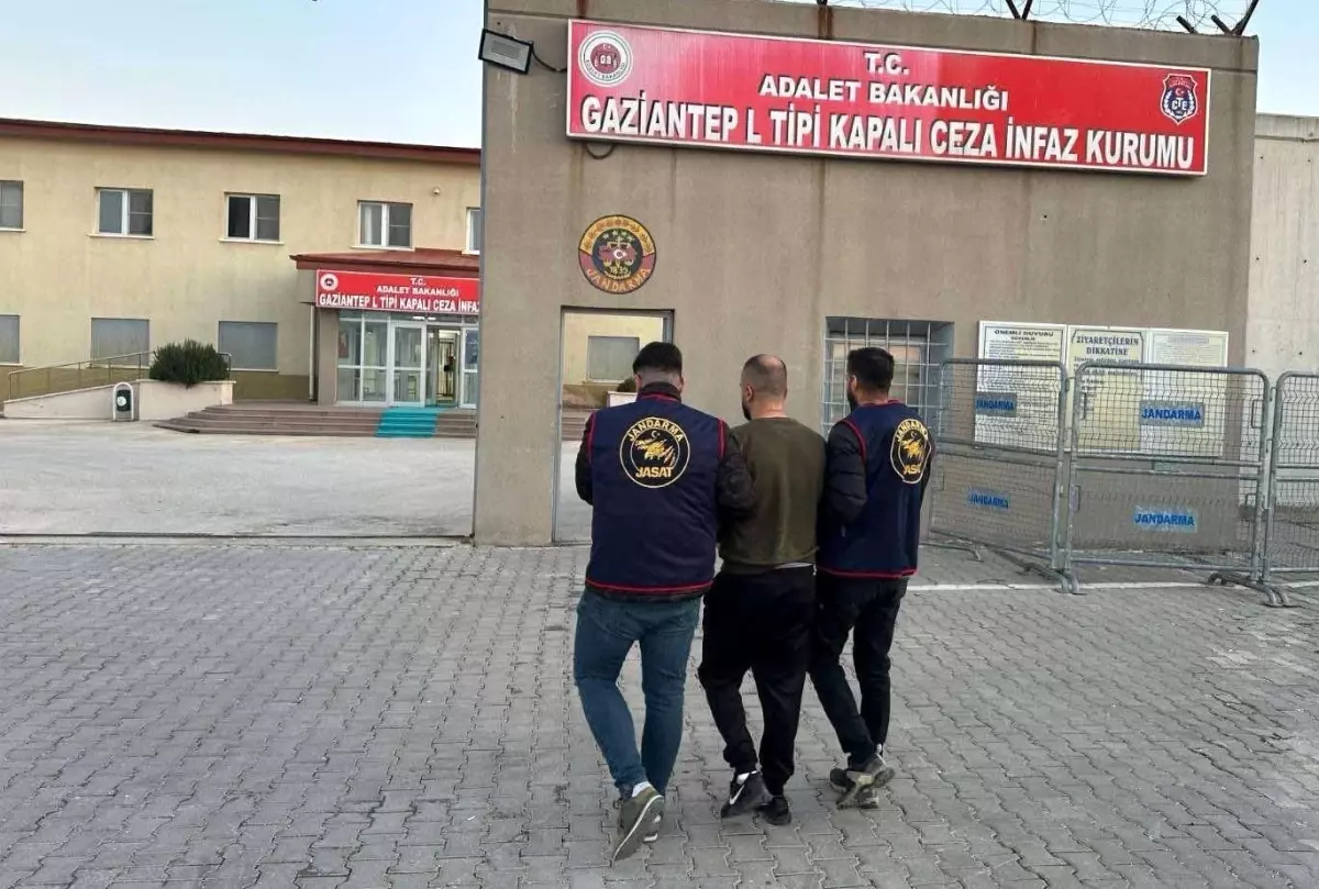 20 Yıl Cezalı Uyuşturucu Firarisi Gaziantep'te Yakalandı