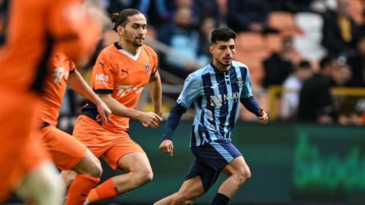 Başakşehir, Adana Demirspor'u 1-0 Yenerek Galip Geldi