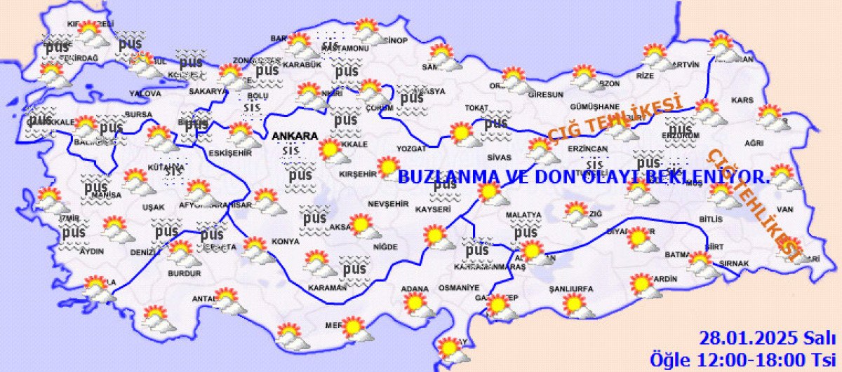 Bugünün Hava Raporu: Sıcaklıklar Yükseliyor