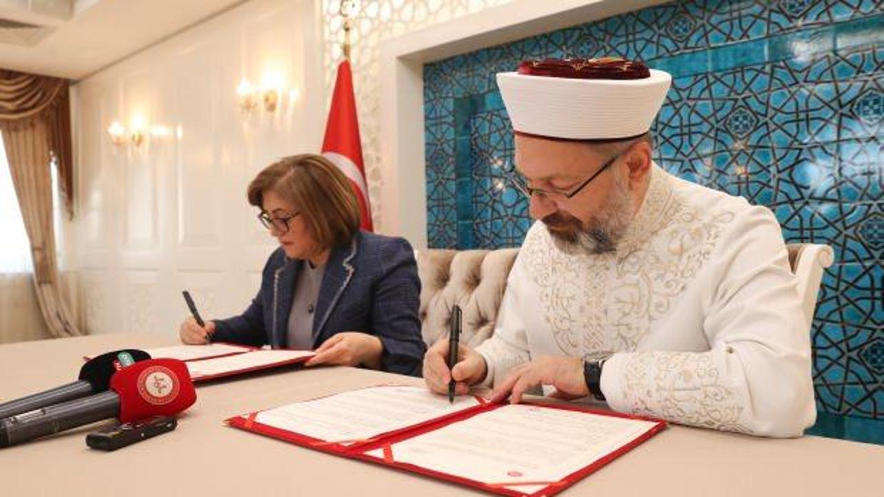 Diyanet ve Gaziantep Büyükşehir Belediyesi Arasında Protokol İmzalandı