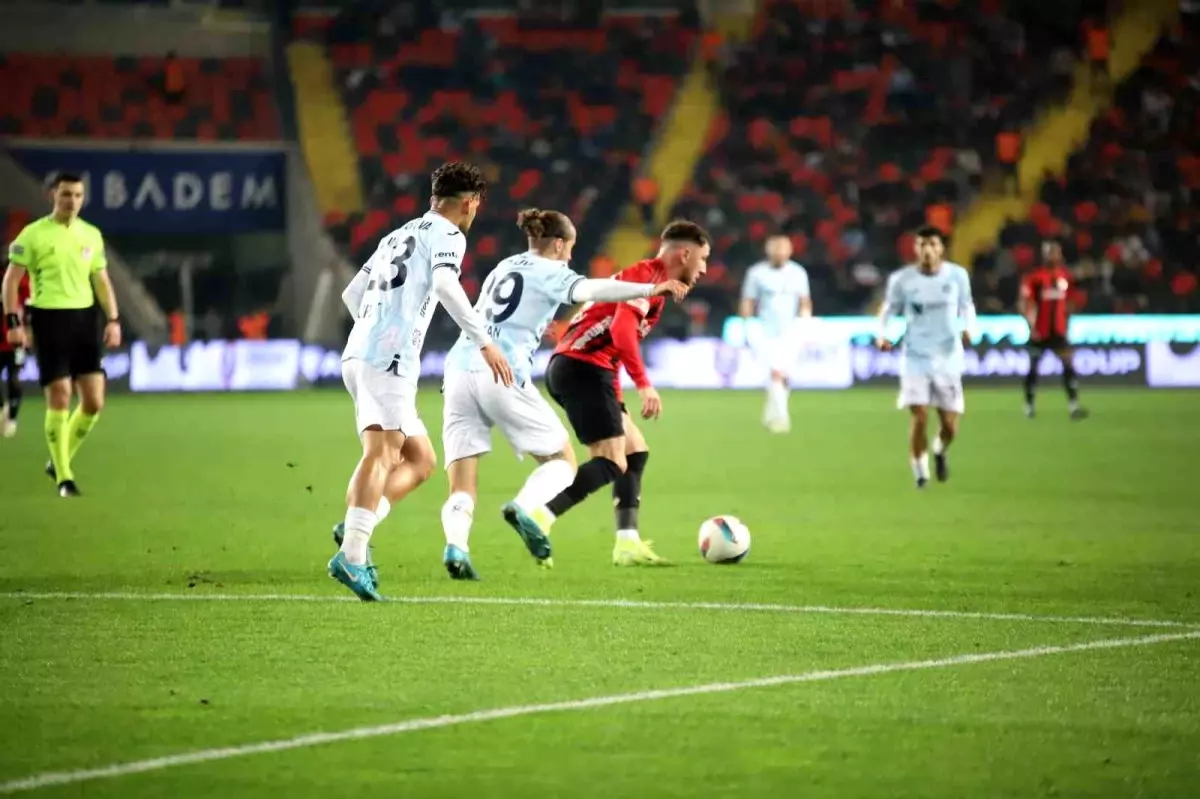 Gaziantep FK, Adana Demirspor'u 1-0 Mağlup Etti