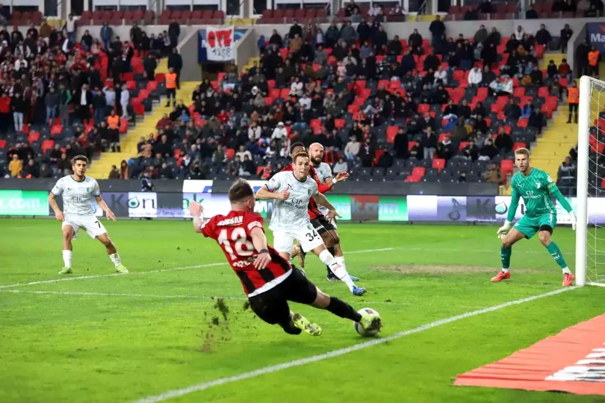 Gaziantep FK ve Bodrum FK 0-0 Berabere Kaldı