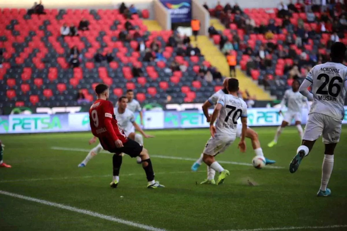 Gaziantep FK ve Bodrum FK Golsüz Berabere Kaldı