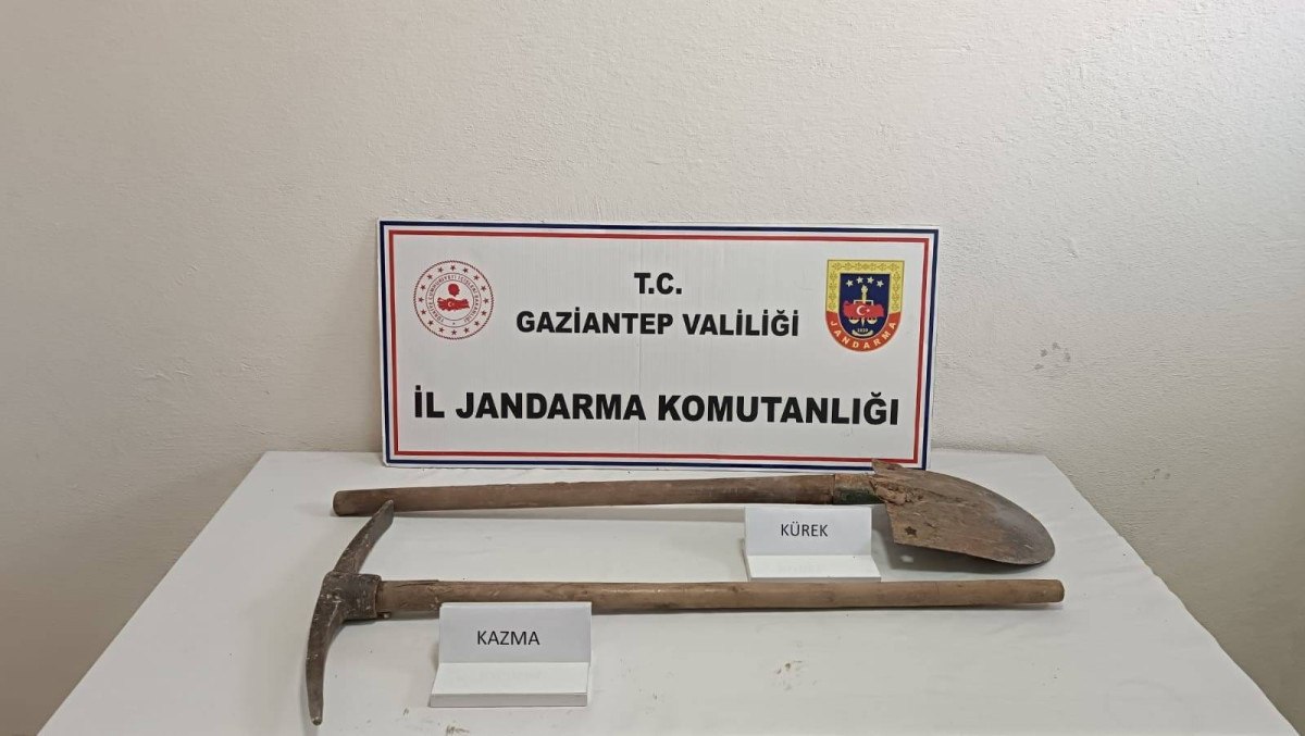 Gaziantep'te Define Avcılarına Jandarma Baskını