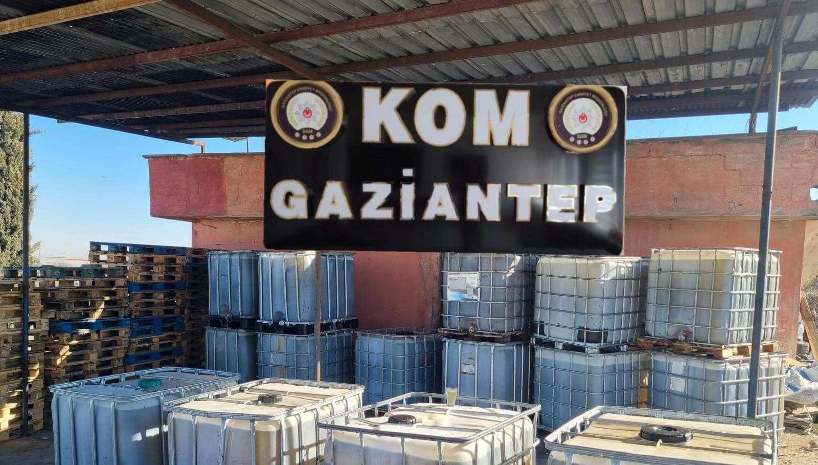 Gaziantep'te Kaçak Akaryakıt Operasyonu: 15 Bin Litre Ele Geçirildi